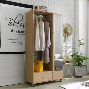 드레스룸 행거 옷장 거울장 a 원룸 틈새옷장 틈새장