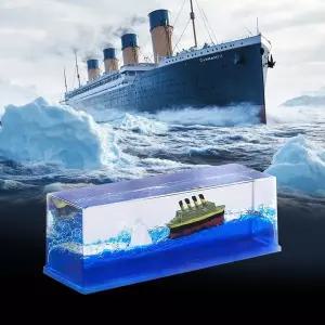 [에이치플러스몰]bns 침몰하지 않는 타이타닉 사각 워터볼 스노우볼박스