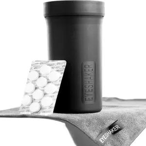 아이셰이커 세트 - 특허받은 안경 청소 장치 마이크로파이버 클리닝 천으로 이중 초점 클리너 렌즈와