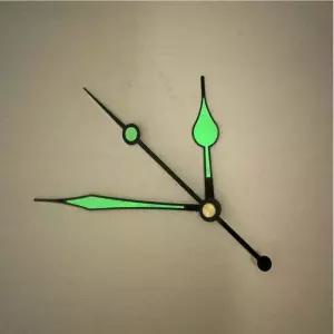 DIY 시계 바늘 세트 야광 벽시계 무소음 부품 제작 교체용 69x97x94mm