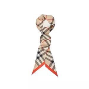 [롯데백화점]버버리 8088136 (스키니 체크 실크 스카프)
