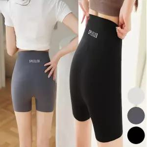 [JHN09PR0_55]짧은 편안한 바이커 스림 요가 레깅스 3부 (33709215)