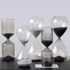유리 모래시계 타이머 인테리어 소품 5분 15분 30분 디지털타이머