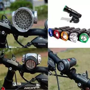 TBZ 파워라이트 LED 전조등-색상랜덤발송 자전거랜턴