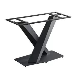 공부 A형 간이 가구 테이블 철제 화이트 책상 블랙 탁자