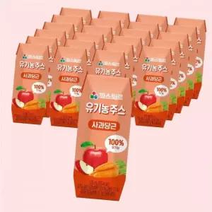 파스퇴르 아이생각 유기농 주스 125ml 24개 4586186