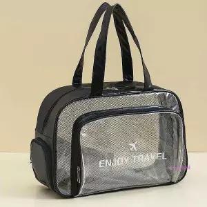 수영장가방비치 비치백 아쿠아 투명 방수 물놀이 슬리퍼 해수욕장 바캉스 수영복uvw890