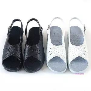 여성국산슬리퍼 여자 간호사 샌들 사무실 간호화 병원 신발pqr035