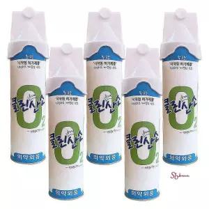 클린오투 캔산소 휴대용 816ml 5캔tuv315