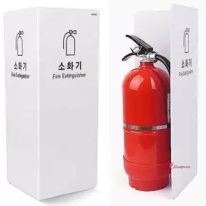 소화기 덮개 가림막 커버 알림 포맥스 가리개 흰색bcd650