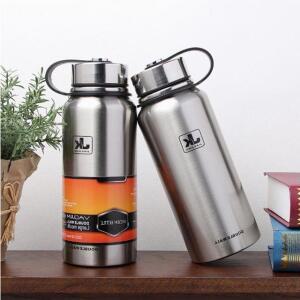 원터치 보온병 대용량 진공 더블월 텀블러 핫앤쿨 일본 분유 독일 캠핑 커피 운동 회사원 미니 학교 학생