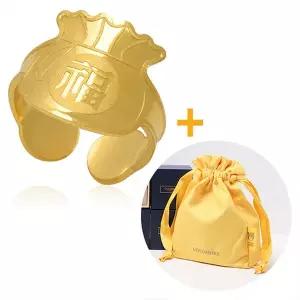 [골드모아]순금 돌반지 3.75g 24K [복주머니]