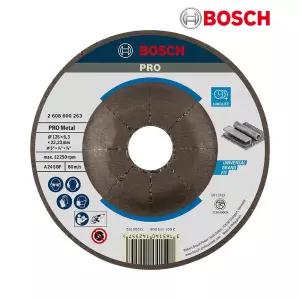 보쉬 125mm(5인치) 연마석 그라인더날 내경22.23mm 금속 메탈 철재용