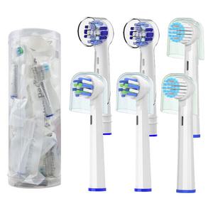 (6개입 실속팩 진공포장) 바른이케어 오랄비 전동칫솔모 호환 리필모 전동칫솔 칫솔모 EB20 EB50 EB60