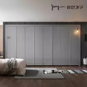장인가구 드홈 글로우 여닫이 붙박이장 30CM