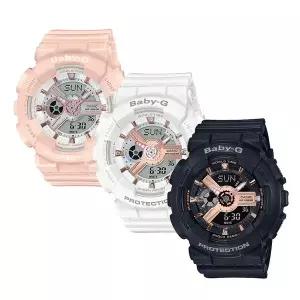 [롯데백화점]지샥 여성 주니어 BABY-G BA-110RG LPC