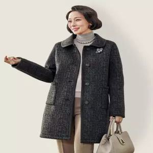 [마담엘레강스][마담엘레강스] 오드리 바인딩 소프트 코트 K233CT02