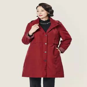 [마담엘레강스][마담엘레강스] 소피아 퀼팅 트렌치 코트 K233CT01