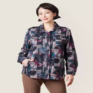 [마담엘레강스][마담엘레강스] 로베르 기모 셔츠형 재킷 K233JK03