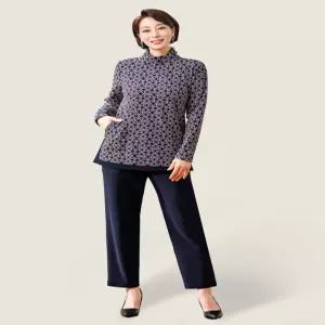 [마담엘레강스][마담엘레강스] 아리아나 기모 상하세트 K244BL01+K244SL01