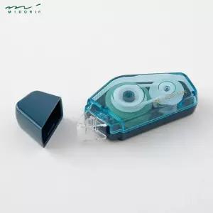 미도리 XS 테이프풀 미니 글루 양면 테이프 컴팩트 사무용 문구 휴대용 봉투