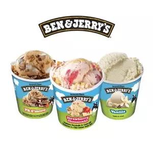 벤앤제리스 파인트 아이스크림 3종 혼합구성(스트로베리치즈케이...