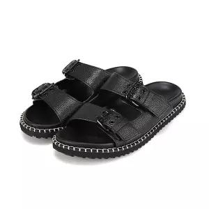 바바라 소가죽 플랫 남성샌들 1.5cm_BMI301