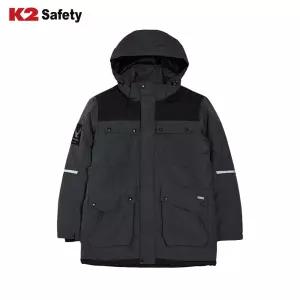 케이투세이프티 K2 JK-F138R 패딩 점퍼 경량 추동 동계 자켓 작업복 단체복