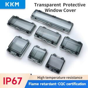 투명 IP67 패널 접합 회로 스위치 전기 차단기 보호 커버 상자 방수