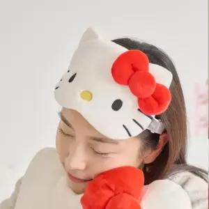 [헬로키티 에디션] 잉코 눈찜질 수면 온열안대+선정리기