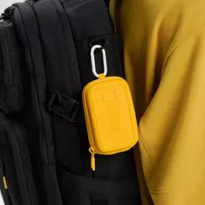 내셔널지오그래픽 가방 키링 몰드 파우치 옐로우 미니 수납함