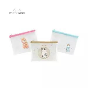 모후샌드 MOFUSAND 캐릭터 투명 PVC 파우치 3종