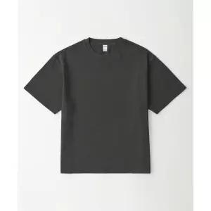 토피 워시드 크롭 티 CHARCOAL 326194