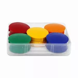 제이오스토어 원형자석홀더(혼합) 32mm 10개입5세트 사무용품 기업소모품