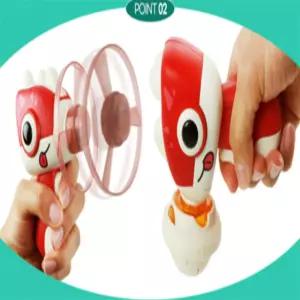 쑤미니 공룡 프로펠러 팽이 LED팽이