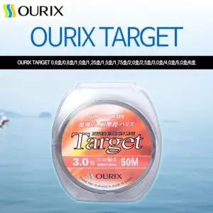 오릭스 카본 민물낚시줄 Target 후로로 100 내구력이 강하고 경제적인 낚시용줄 도구 악세사리 낚싯 취미생