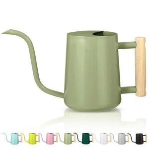 물뿌리개 실내 식물 35온스 소형 금속 현대적인 장식용 분재 실내용 스테인리스 화분 스틸