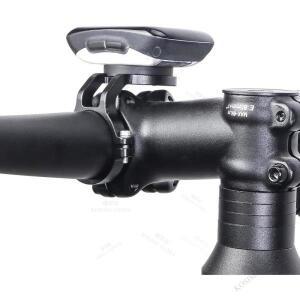 자전거 핸들바 속도계 마운트 브래킷 가민/와후/브라이튼 로드 바이크 코드 미터 고정 베이스용 경량 컴퓨