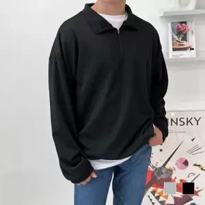 잘생긴 무지티 멋진 가을 긴팔티 남자다운 빅사이즈