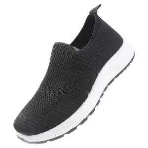 유세븐 여성용 심리스 플렉스 니트 슬립온 DM1600