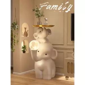 코끼리 오브제 인테리어 거실 장식품 풍수 감성 세라믹 소품 집들이 도자기