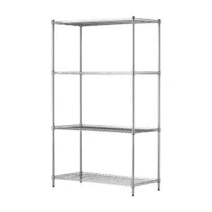 철제 선반장 베란다 메탈랙 조립식 스틸 다단 수납 높이조절 경량 디스플레이