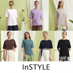 InSTYLE 인스타일 25SS 데일리 코튼100 티셔츠 7종
