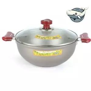 [RIZPICK]내열성 알루미늄 냄비 고급 찜 요리용 다용도