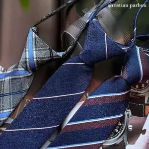 자동넥타이 크리스티안 파본 마테오 클레식 남성자동넥타이