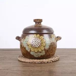 여주쌀독 분청 해바라기 쌀항아리 잡곡단지 3~4kg