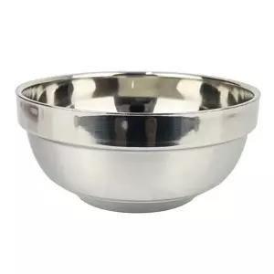 대접용 스텐 식기 14cm 국그릇 찬기 접시 용기 공기 그릇
