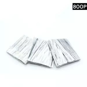 선물 포장 봉지끈 은색 800P 타이 용 용품 빵끈