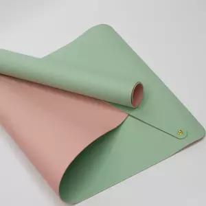 양면 가죽 장패드 데스크매트 민트그린 책상 깔개