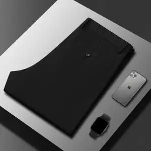 캐주얼 팬츠 슬림 면린넨 정장바지 스판 폴리아미드 면바지 봄가을 남자바지 일자 원템3